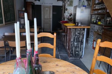 The bar of La Bouchère 33